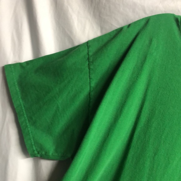 Mens 2XL green work shirt yard work garage tee - Picture 2 of 7